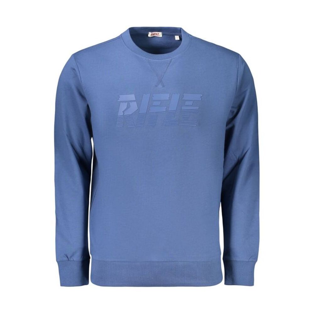 Rifle Blue Cotton Men's Men's Sweatshirt
